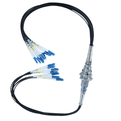 Mini 5 Channel Photoelectric Hybrid Slip Ring IP65 IP67 300rpm