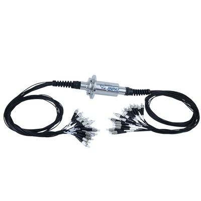Fiber optic rotary joint 8-18 channels can be applied to cable reels, ship optical winches, offshore cranes, etc