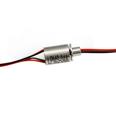 48VAC 4-Wire Miniature Slip Ring 1A Current 100 RPM Speed