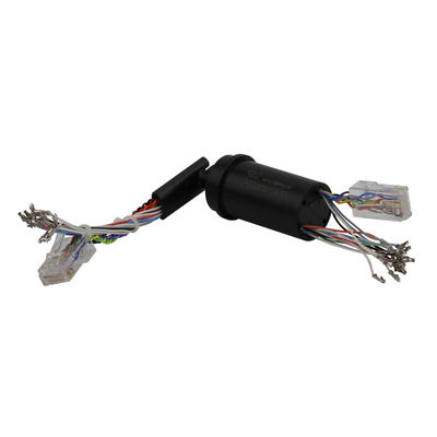 기가비트 이더넷 캡슐 전기 슬라이드 링 전류 및 신호 전송