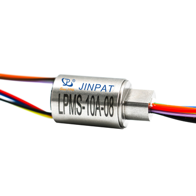8 회로 캡슐 슬립 링 1A 240VAC/DC 금 접점