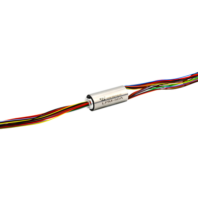 30 회로 300 RPM 캡슐 슬립 링 240VAC 1A 의료 장비