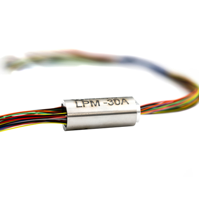 30 Circuit 300 RPM Capsule Slip Ring 240VAC 1A for Medical Equipment