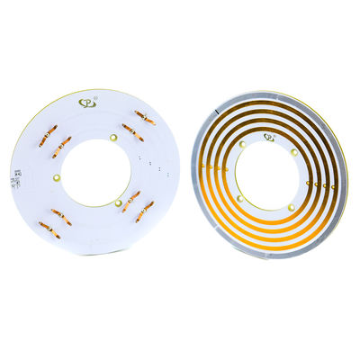 4-Circuit 5A Pancake Slip Ring with 40mm Hole Size for Industrial Automation and Medical Equipment