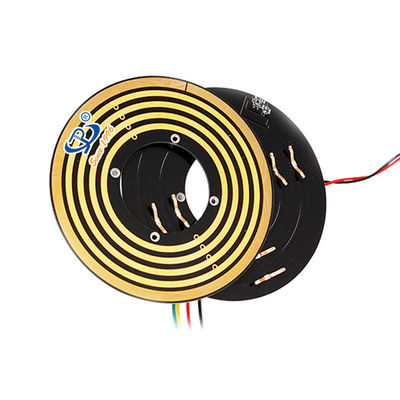 40 mm Inner Diameter 5 Circuits 24V Voltage Rating Pancake Slip Ring for Coiling Machine